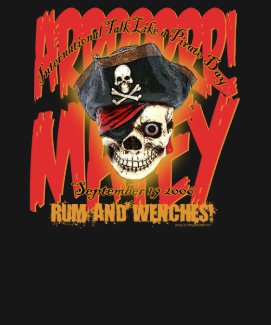 RUM AND WENCHES t-shirt