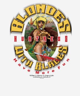 Blondes with Blades shirt