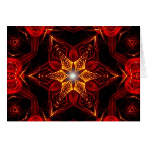 FRACTa REDSTAR Card card