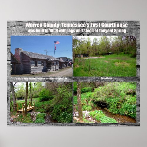 1st Courthouse Warren County Tennessee print