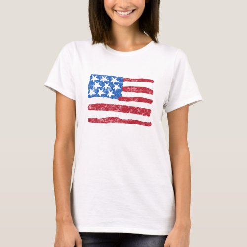 Grungy Flag shirt