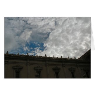 clouds in san diego card