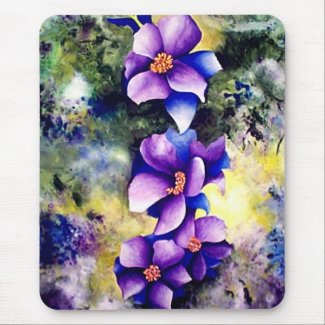 Spring wild Flowers Mouse Pad mousepad