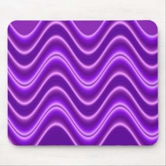 wave purple mousepad