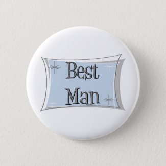 Best man button button
