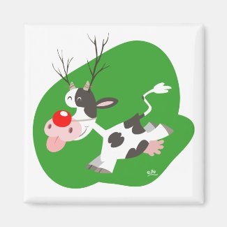 Christmas reindeer magnet magnet