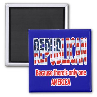 Republican Flag Magnet magnet