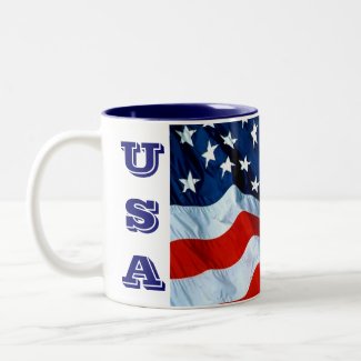 USA Flag Coffee Mug mug