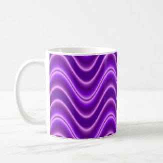 wave purple mug