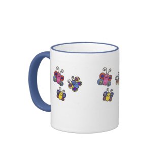 Butterfly mug mug