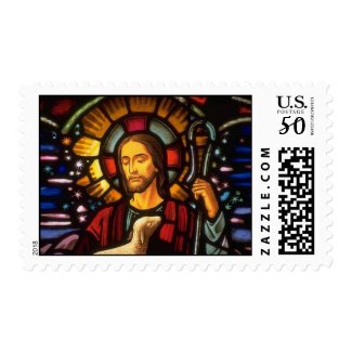 Church Windows 067 stamp