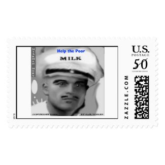 Milkman Moby stamp
