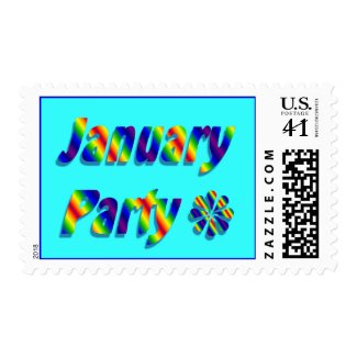 january party stamp