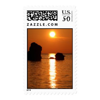 Sunset Bermuda stamp