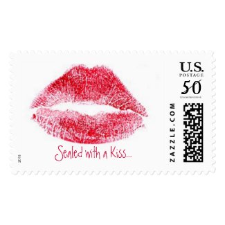 Sealed with a Kiss... stamp
