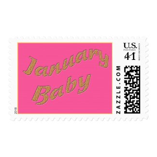 january baby 5 stamp