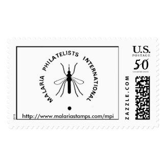Malaria Philatelists International Stamps Logo URL stamp