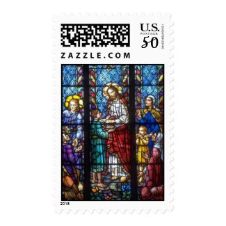 Church Windows 021 stamp
