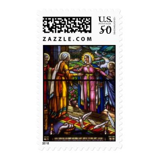 Church Windows 055 stamp