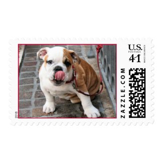 Doggy Kisses stamp