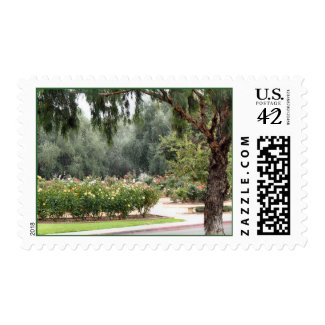 lovely garden stamp