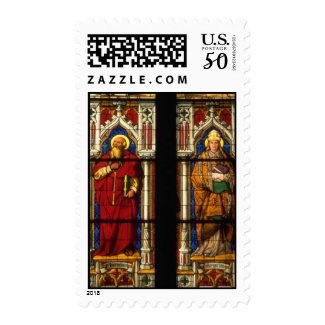 Church Windows 105a stamp