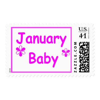 January Baby 8 stamp