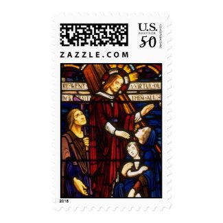 Church Windows 023 stamp