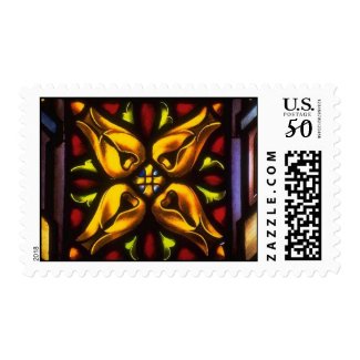 Church Windows 097 stamp
