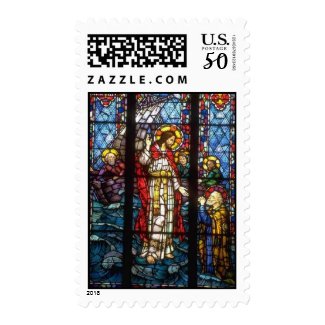 Church Windows 061 stamp