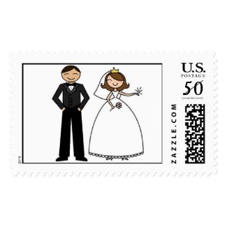 Wedding Couple stamp