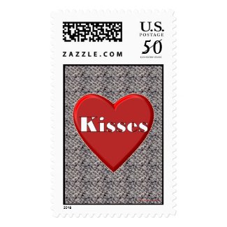 Sent with Kisses Stamp stamp