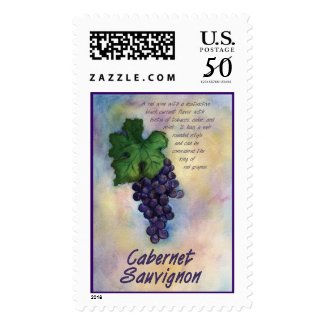 Cabernet Sauvignon Wine Stamp stamp