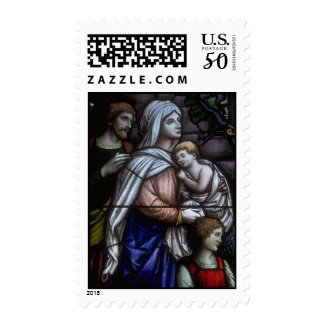 Church Windows 058 stamp