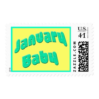 january baby stamp