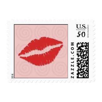 Kiss Print Postage stamp