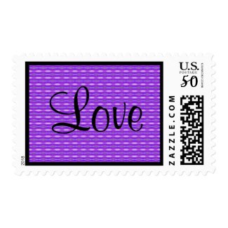 purple love stamp