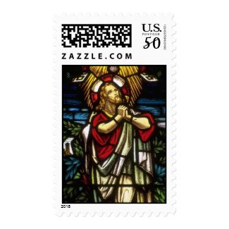 Church Windows 059 stamp
