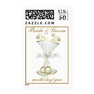 Champagne Toasts stamp