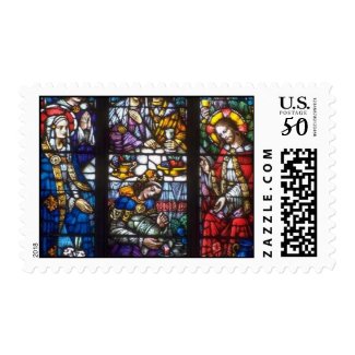 Church Windows 082a stamp