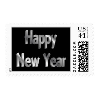 happy new year stamp