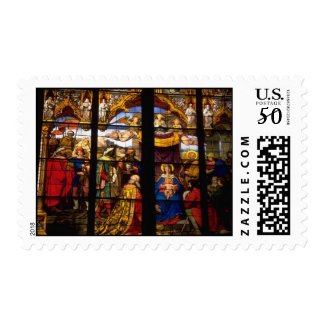 Church Windows 118 stamp