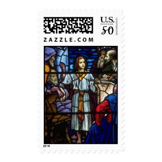 Church Windows 024 stamp