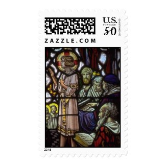 Church Windows 040 stamp