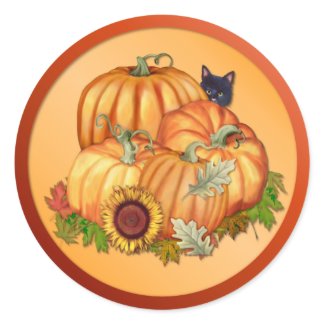 Autumn Bounty sticker