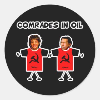 Comrades in Oil Stickers sticker