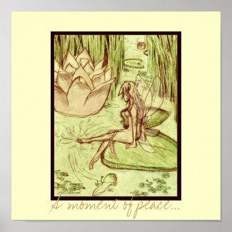 A moment of peace print