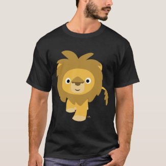 Hello!! Cartoon Lion T-shirt shirt