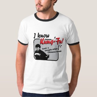 I know Kung fu! shirt