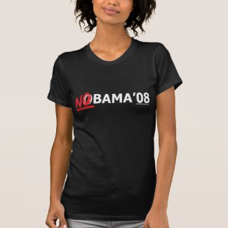 NObama '08 T-Shirt shirt